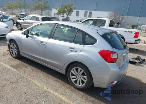 2015 Subaru Impreza 2.0I Premium z USA, uszkodzony, nr VIN JF1GPAC68F8288480
